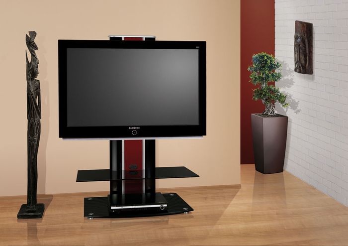 Stolik RTV Alladyn Lux czarny